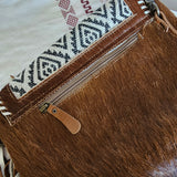 Mysa Designs Cowhide Fringe Bag – Handmade in India