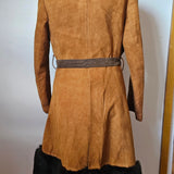 Stephen Dattner London / Melbourne Vintage Suede & Fur Coat — Size XS/S