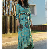 Rare Spell & The Gypsy Collective Aloha Fox Wrap Dress – Size S
