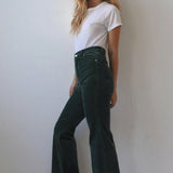 Rollas Eastcoast Flare Ivy Green 26/8