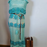 Chasing Unicorns Tropic Of Cancer Crochet Sundress rrp$439