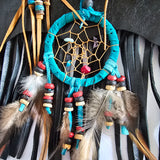 Boho Western Leather Fringe shoulder & belt Bag