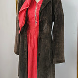 Vintage Barclay Red Pinafore Dress versatile fit