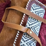 Mysa Designs Cowhide Fringe Bag – Handmade in India