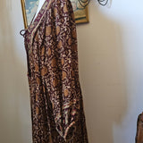 Tree of Life Vintage Block Print Dress – Easy Fit S–M/L