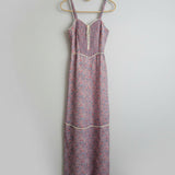 Gunne Sax Style 1970s Prairie Maxi Dress size 11