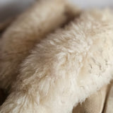 Custom Painted Sheepskin Suede Penny Lane Coat XS/S