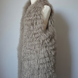 Lilya Mongolian Fur Vest S (versatile fit)