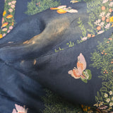 Manning Silver Silk Boho Tunic Dress – Size 8