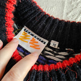 Vintage Wool Blend Retro Jumper – Size M