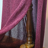 Chasing Unicorns Burgundy Knit Maxi Dress – Size M