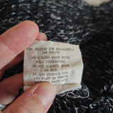Rare Spell Early Days Black Open Back Knit Dress | Size M/L