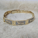 Vintage Gold Panther Link Belt 3 sizes