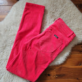 Rolla’s Dusters High Rise Slim Poppy Red – size 26/8
