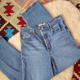 Levi’s Ribcage Straight Ankle Jeans – Jazz Pop | Size 29