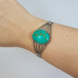 Turquoise Sterling Silver Cuff Bracelet