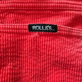 Rolla’s Dusters High Rise Slim Poppy Red – size 26/8