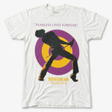 Bohemian Rhapsody “Fearless Lives Forever” Graphic Tee 2018 – XS