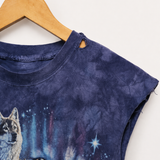 Vintage The Mountain Wolf Mini Tee Dress/tank tee