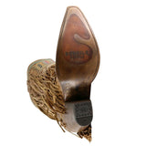 Corral Fringe Cowgirl Boots – Size 12 (Brand New in Box) missing a few tassels.