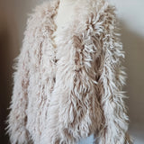 LILYA Mongolian Lamb Fur Jacket – Size XS