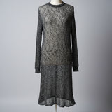 Rare Spell Early Days Black Open Back Knit Dress | Size M/L
