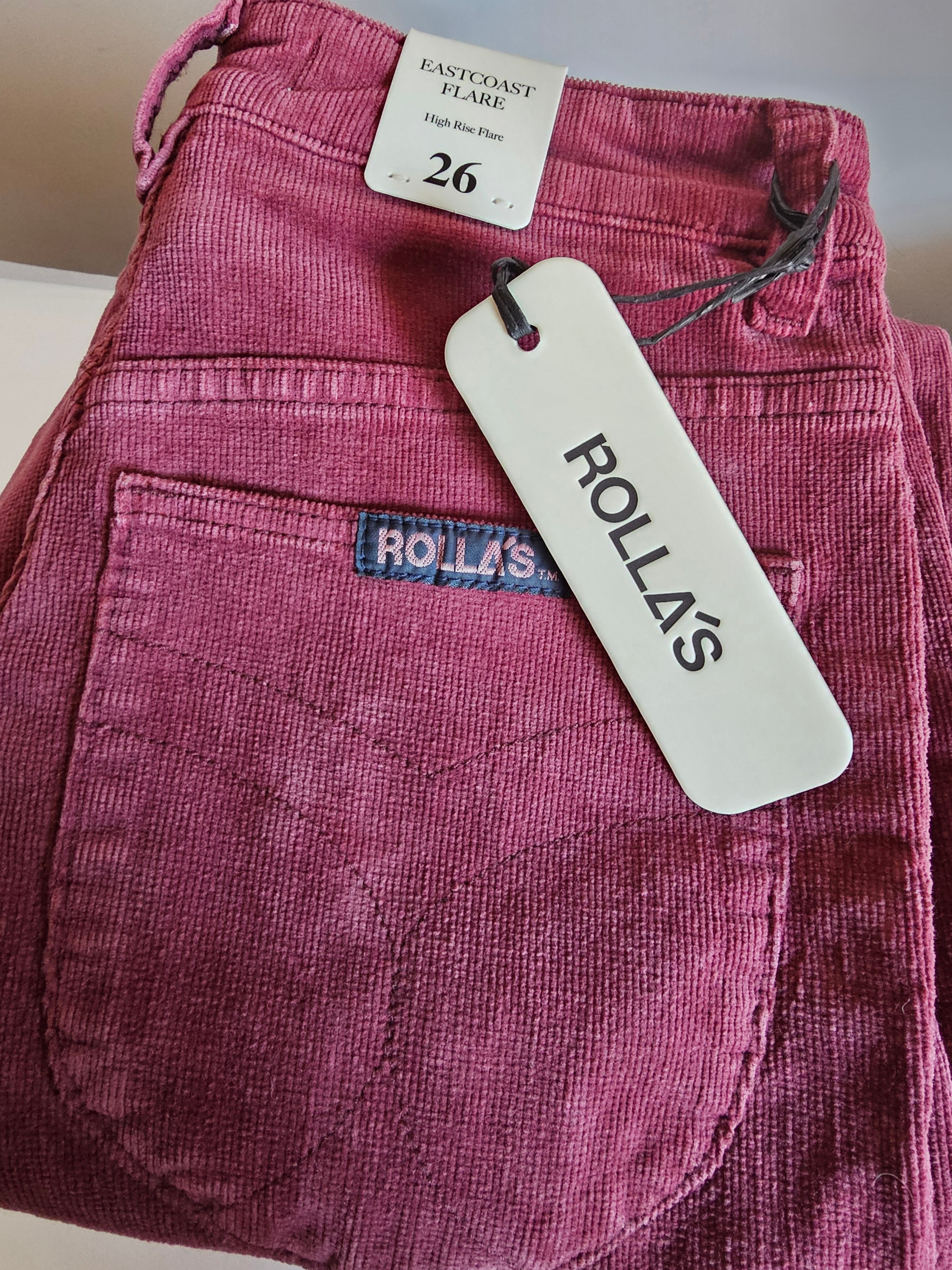 Rolla’s Cord Flares – Limited Vintage Drops-choose your colour & size