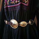 Vintage Western Concho Chain Belt – Size 30
