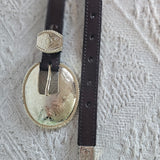 Vintage Western Concho Chain Belt – Size 30