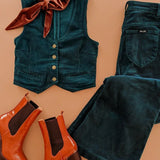 Rollas Eastcoast Flare Ivy Green 26/8