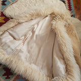 Vintage 70s Penny Lane Sheepskin Coat | Cream 10/12