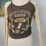 Spell Eagle Angels Abode Graphic Long Sleeve Tee xxs