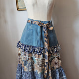 Sally Browne vintage skirt size 10 denim