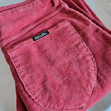 Rollas Dusters Bootcut Cords – Brick | Size 10