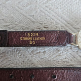 Vintage Western Concho Chain Belt – Size 30