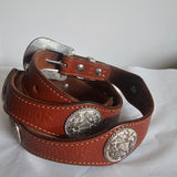 Western Concho belt unisex size 40