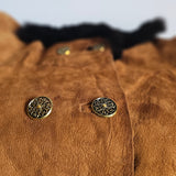 Stephen Dattner London / Melbourne Vintage Suede & Fur Coat — Size XS/S