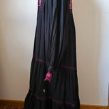 Chasing Unicorns “Four Strong Winds” Embroidered Maxi Dress | Size Large
