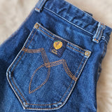 Vintage 70s/80s High-Waisted Straight Leg Jeans roughly 8