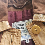 1970s Pioneer Wear Two-Tone Suede Jacket – Size 8
