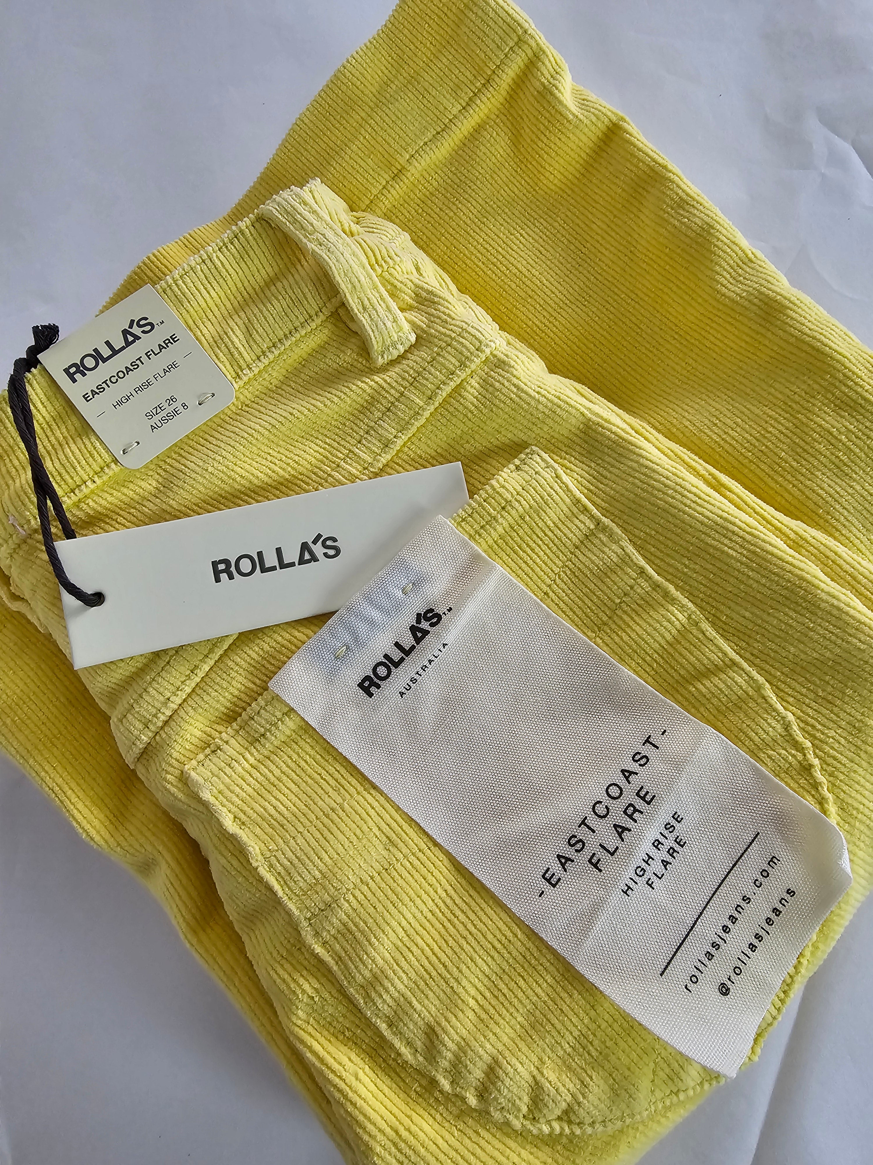 Rolla’s Cord Flares – Limited Vintage Drops-choose your colour & size