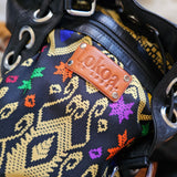 Lokoa Lads Embroidered Fringe Bucket Bag – BNWT