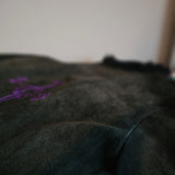 Vintage Black Purple & Tourquoise Penny Lane Coat M/L 12/14