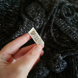 Rare Spell Early Days Black Open Back Knit Dress | Size M/L
