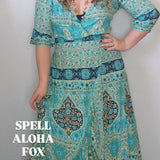 Rare Spell & The Gypsy Collective Aloha Fox Wrap Dress – Size S