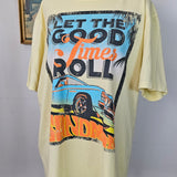 Vintage Graphic Tee – Let the Good Times Roll L