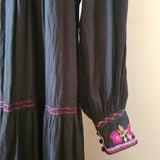 Chasing Unicorns “Four Strong Winds” Embroidered Maxi Dress | Size Large