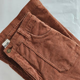 Rollas Chestnut Cord Eastcoast Flare – Size 28/10