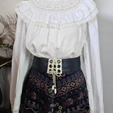 Vintage Bettina Liano Corset Leather Belt – Size 28