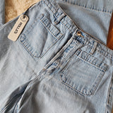 Rollas relaxed sailor long breezy blue size 28/8 bnwt